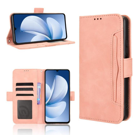 Skin Feel Calf Texture Card Slots Leather Phone Case