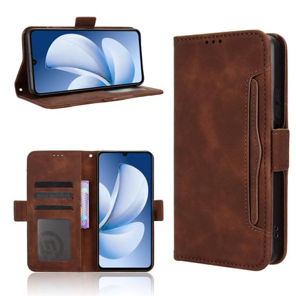 Skin Feel Calf Texture Card Slots Leather Phone Case
