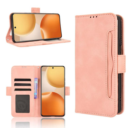 Skin Feel Calf Texture Card Slots Leather Phone Case