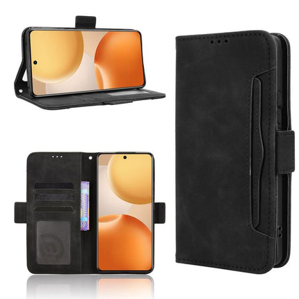 Skin Feel Calf Texture Card Slots Leather Phone Case