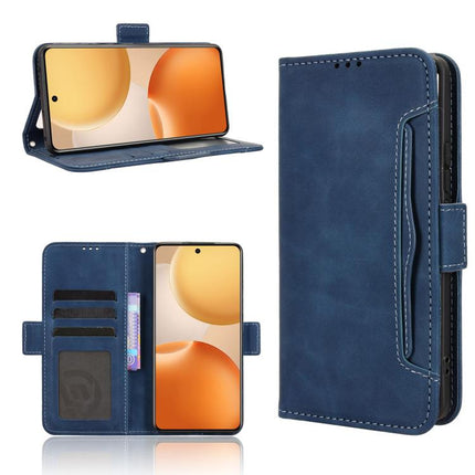 Skin Feel Calf Texture Card Slots Leather Phone Case