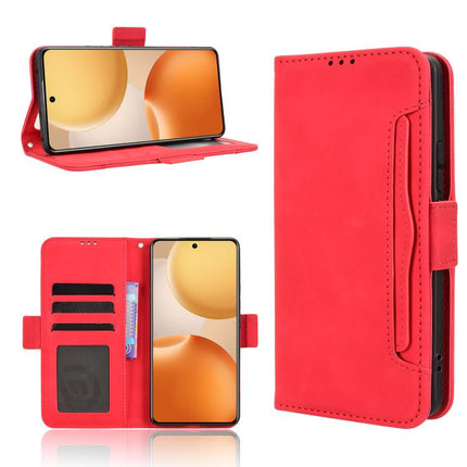 Skin Feel Calf Texture Card Slots Leather Phone Case