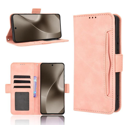 Skin Feel Calf Texture Card Slots Leather Phone Case