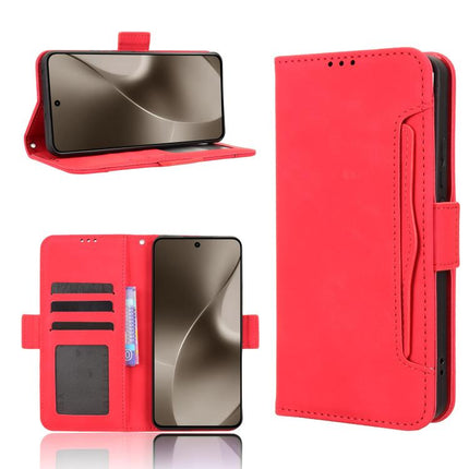 Skin Feel Calf Texture Card Slots Leather Phone Case