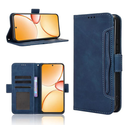 Skin Feel Calf Texture Card Slots Leather Phone Case