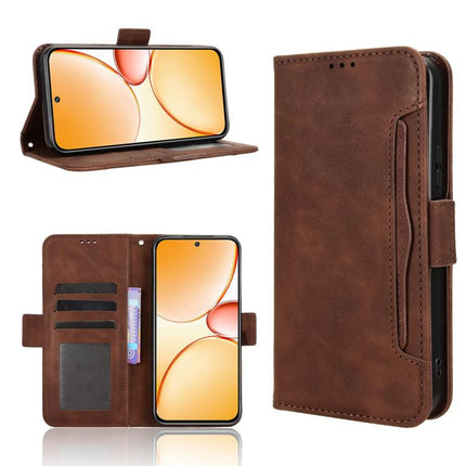Skin Feel Calf Texture Card Slots Leather Phone Case
