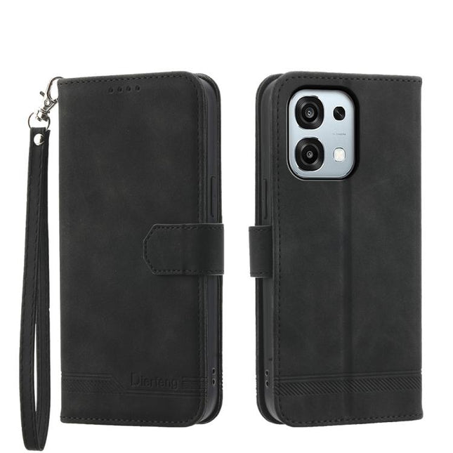 Dierfeng Dream Line TPU Hybrid PU Leather Phone Case