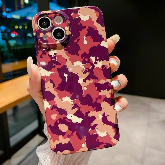 Precise Hole Camouflage Pattern PC Phone Case