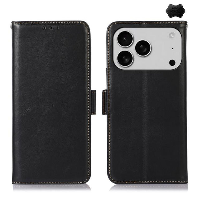 Crazy Horse Top Layer Cowhide Leather Phone Case