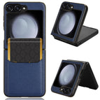 For Samsung Galaxy Z Flip7 FE / Z Flip6 / Blue