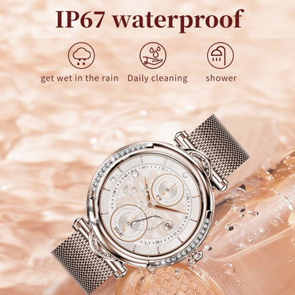 CF32 1.27 inch Screen Lady Smart Watch, Support Female Physiology Monitoring & 100+ Sports Modes