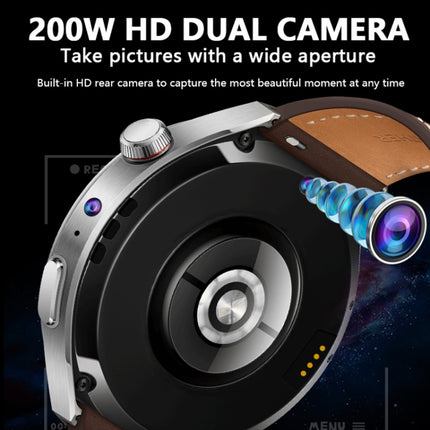 1.53 inch Front Camera Smart Watch Support AI Voice / SIM Card