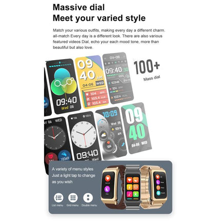 B7 Pro 1.5 inch 2 in 1 Bluetooth Earphone Silicone Strap Smart Watch, Support Heart Rate / Sleep Monitoring