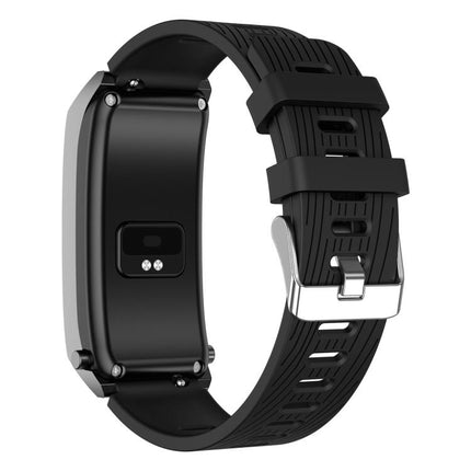 B7 Pro 1.5 inch 2 in 1 Bluetooth Earphone Silicone Strap Smart Watch, Support Heart Rate / Sleep Monitoring