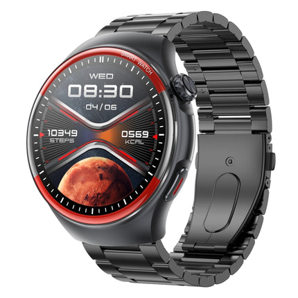 T82 1.43 inch Round Screen BT Call Smart Watch, Heart Rate / Blood Pressure / Blood Oxygen / Sleep / Blood Sugar / HRV / Metope / SOS