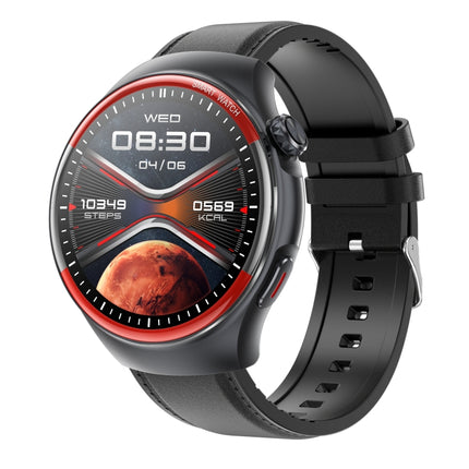 T82 1.43 inch Round Screen BT Call Smart Watch, Heart Rate / Blood Pressure / Blood Oxygen / Sleep / Blood Sugar / HRV / Metope / SOS