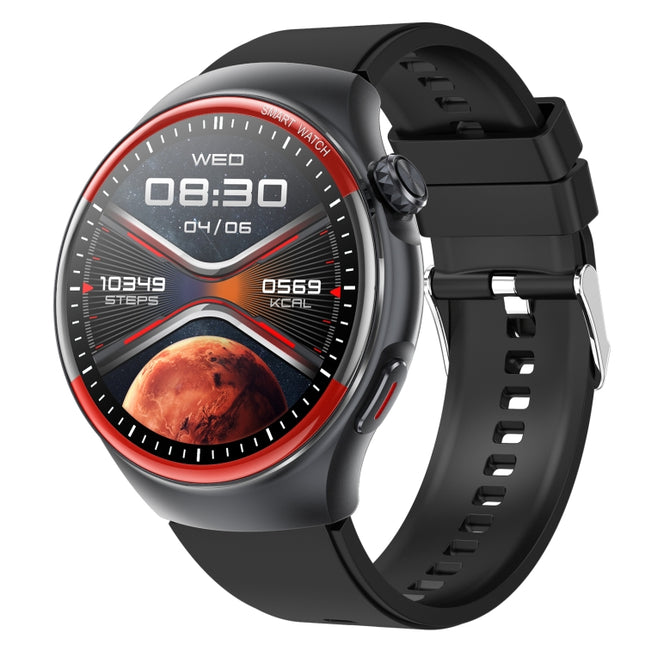 T82 1.43 inch Round Screen BT Call Smart Watch, Heart Rate / Blood Pressure / Blood Oxygen / Sleep / Blood Sugar / HRV / Metope / SOS
