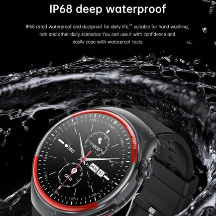 T82 1.43 inch Round Screen BT Call Smart Watch, Heart Rate / Blood Pressure / Blood Oxygen / Sleep / Blood Sugar / HRV / Metope / SOS