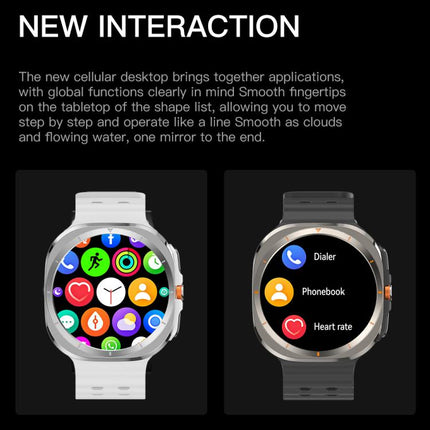 X7 1.51 inch IPS Screen Bluetooth Smart Watch Supports Healthy Monitoring