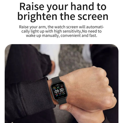 1.54 inch TFT Screen IP67 Waterproof Business Sport Silicone Strip Smart Watch, Support Sleep Monitor / Heart Rate Monitor / Blood Pressure Monitoring