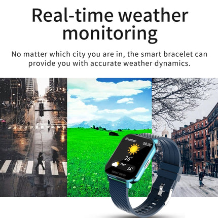 1.54 inch TFT Screen IP67 Waterproof Business Sport Silicone Strip Smart Watch, Support Sleep Monitor / Heart Rate Monitor / Blood Pressure Monitoring