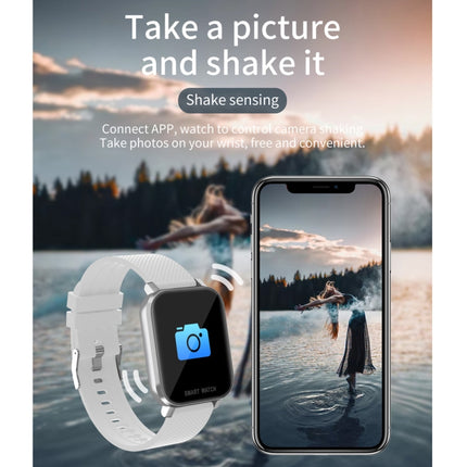 1.54 inch TFT Screen IP67 Waterproof Business Sport Silicone Strip Smart Watch, Support Sleep Monitor / Heart Rate Monitor / Blood Pressure Monitoring