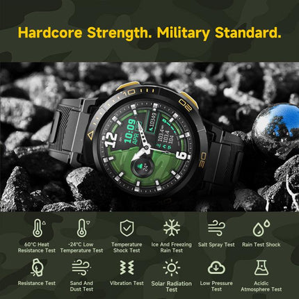 UNIWA DM300 4G Android Watch Phone, 1.43 inc Unisoc SL8541E Quad Core, Support Heart Rate / Blood Oxygen