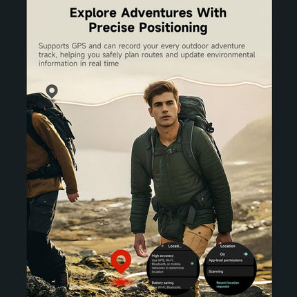 UNIWA DM300 4G Android Watch Phone, 1.43 inc Unisoc SL8541E Quad Core, Support Heart Rate / Blood Oxygen