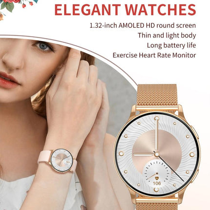 CY29 1.32 inch AMOLED Screen Female Smart Watch Supports COFIT APP