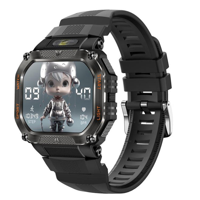 HT34 1.75 inch IPS Screen 3ATM Outdoor Sports BT Smart Watch
