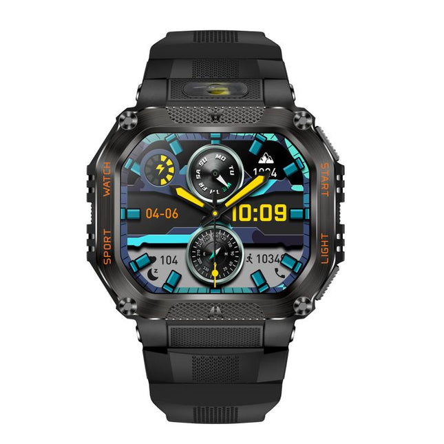 HT34 1.75 inch IPS Screen 3ATM Outdoor Sports BT Smart Watch