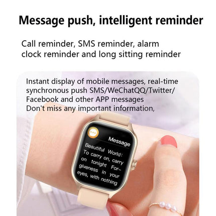 C20 Pro 1.73 inch TFT Screen BT Sports Smart Watch