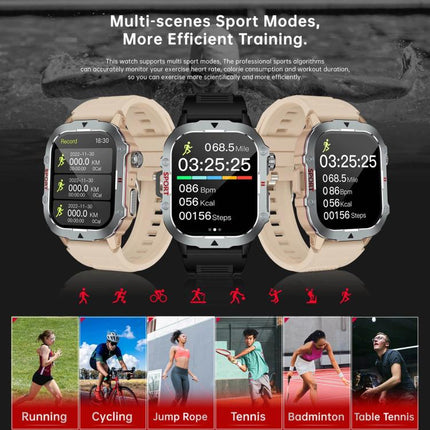 C30 Pro 2.19 inch TFT Screen BT Outdoor Sports Smart Watch