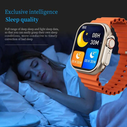 C69 Ultra 7 in 1 Set 2.09 inch TFT Screen BT Outdoor Sports Smart Watch