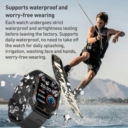 C50 Pro 2.19 inch TFT Screen BT Outdoor Sports Smart Watch Support Heart Rate Monitoring