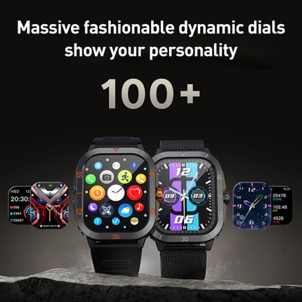 C50 Pro 2.19 inch TFT Screen BT Outdoor Sports Smart Watch Support Heart Rate Monitoring