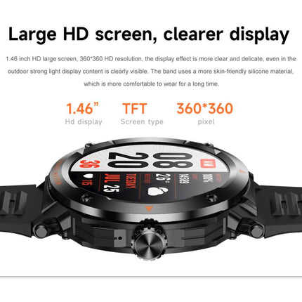 D13 2 in 1 Bluetooth Earphone Smart Call Watch, Support Bluetooth Call / NFC / Health Monitoring