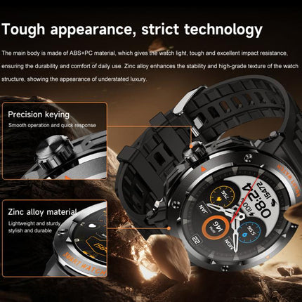 D13 2 in 1 Bluetooth Earphone Smart Call Watch, Support Bluetooth Call / NFC / Health Monitoring