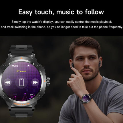 D13 2 in 1 Bluetooth Earphone Smart Call Watch, Support Bluetooth Call / NFC / Health Monitoring