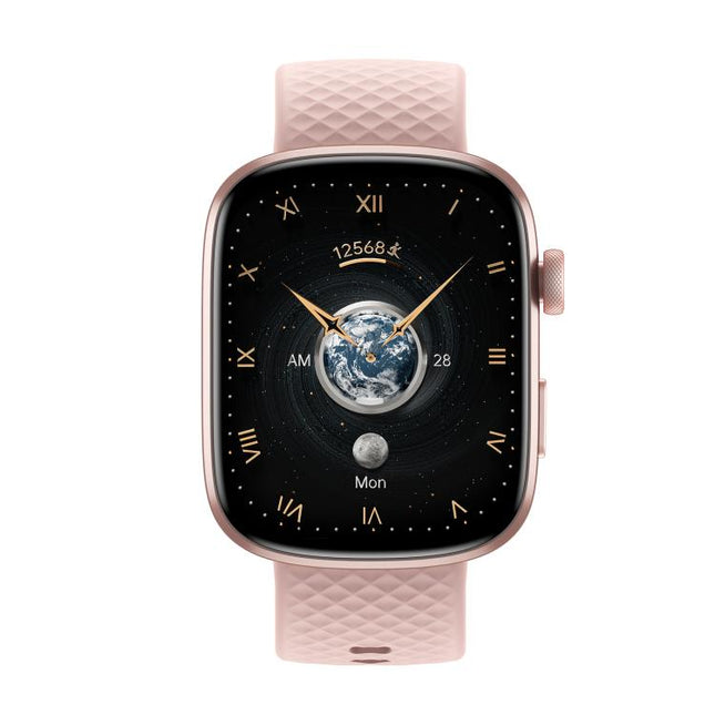 GTS8 1.95 inch AMOLED Screen Fitness Tracker Smart Watch Support Heart Rate Monitoring