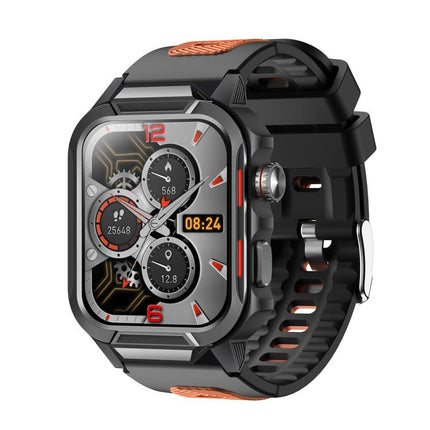 GTS9 1.96 inch TFT Screen Outdoor Rugged Smart Watch 3ATM Waterproof