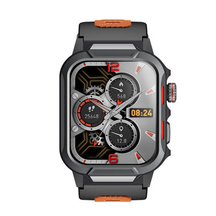 GTS9 1.96 inch TFT Screen Outdoor Rugged Smart Watch 3ATM Waterproof