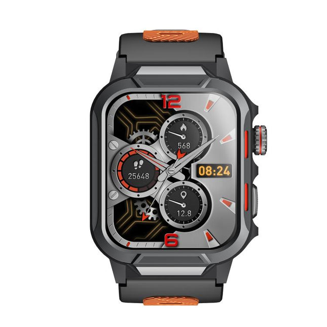 GTS9 1.96 inch TFT Screen Outdoor Rugged Smart Watch 3ATM Waterproof