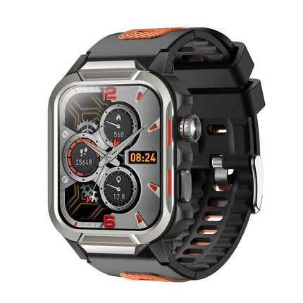 GTS9 1.96 inch TFT Screen Outdoor Rugged Smart Watch 3ATM Waterproof