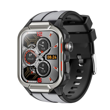 GTS9 1.96 inch TFT Screen Outdoor Rugged Smart Watch 3ATM Waterproof