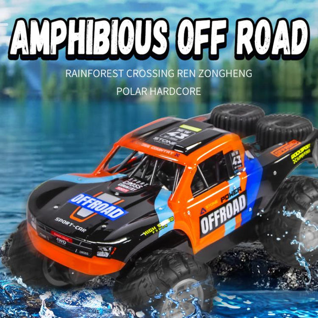 JJR/C Q205 4WD Amphibious Short Truck Off-road Remote Control Car