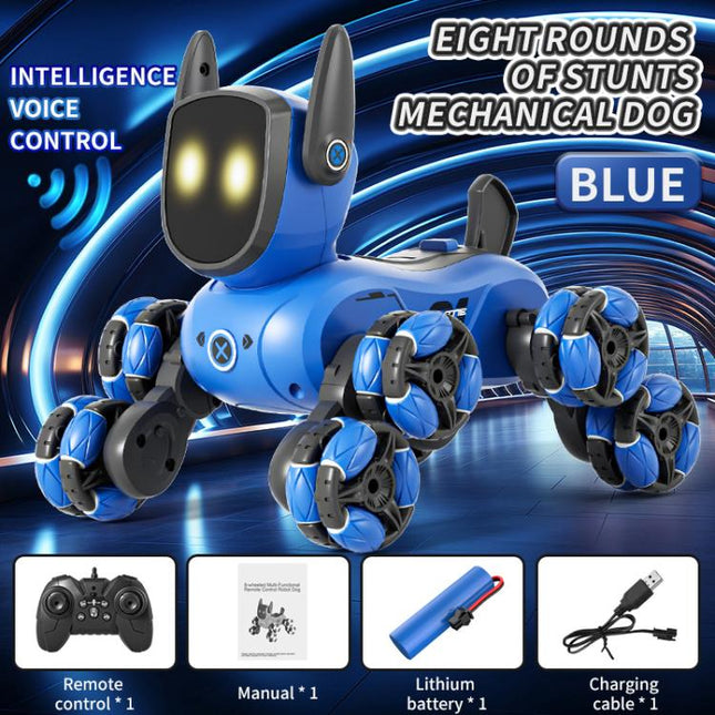 JJR/C Q200 Small Eight-wheeled Multi-function Remote Control Robot Dog