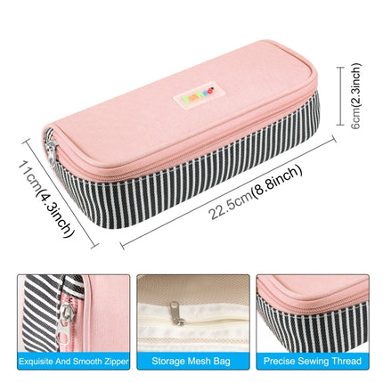 HAWEEL Pencil Case Cosmetic Storage Organizer Canvas Glasses Bag, Size: 230 x 110 x 70mm, 230 x 110 x 70mm