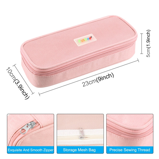 FunAdd Pencil Case Cosmetic Storage Organizer Bag, Size: 235 x 105 x 50mm, 235 x 105 x 50mm