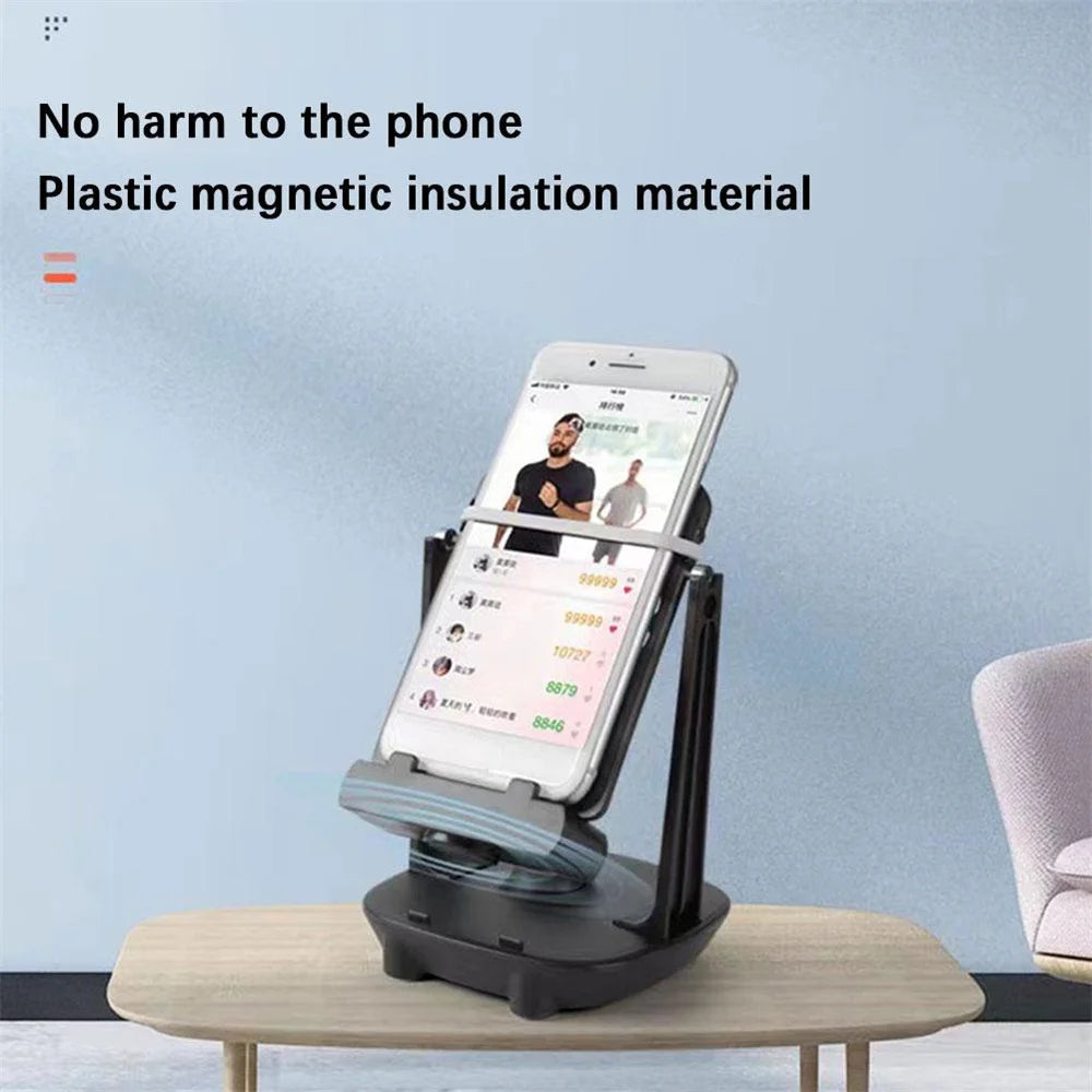 Desktop Walking Swing Shaker Mobile Phone Holder Automatic Device Shake Phone Wiggler Pedometer Brush Stepper For All Smartphone